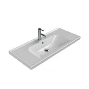 TURKUAZ - FRAME 110X45 ETEJERLİ LAVABO