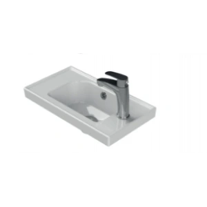 TURKUAZ - FRAME 50X28 ETEJERLİ LAVABO (SAĞ BATARYA DELİĞİ)