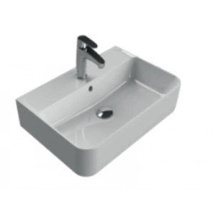 TURKUAZ - HERA 60X42 TEZGAHÜSTÜ LAVABO (DUVARA SIFIR)