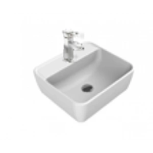 TURKUAZ - ONE 46X42 TEZGAHÜSTÜ LAVABO (BATARYA DELİKLİ)