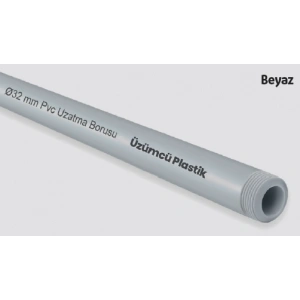 ÜZÜMCÜ -1” Uzatma Borusu 100 cm Beyaz