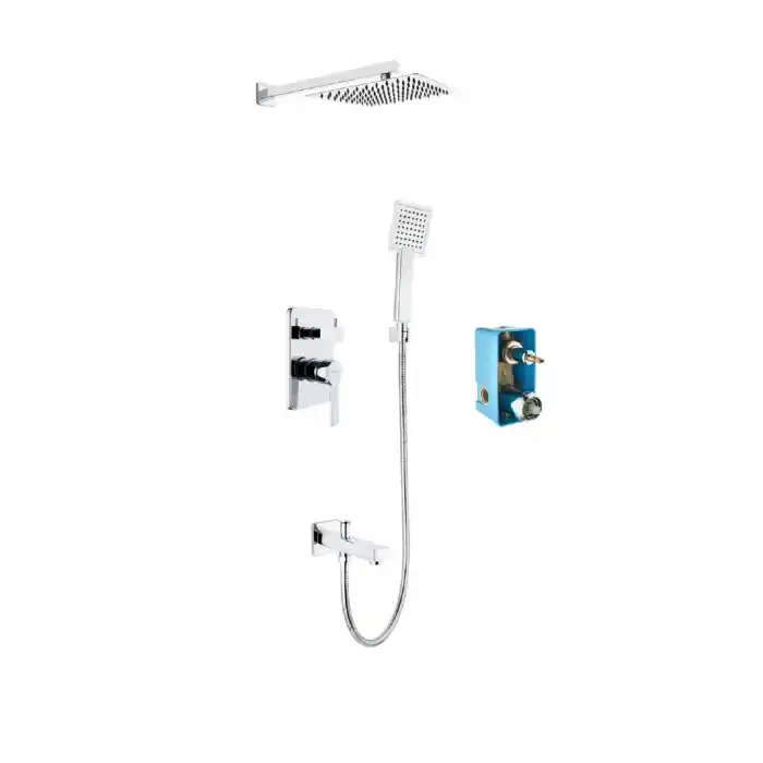 ANKASTRE BANYO TAKIMI KARE ( 2 YÖNLÜ )