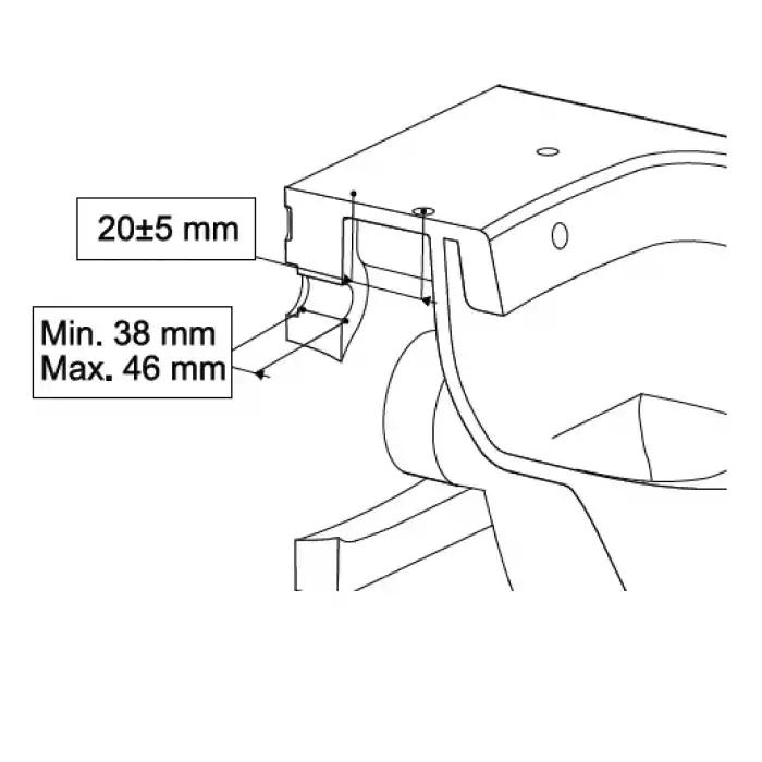 ASMA KLOZET GİZLİ MONTAJ SETİ T1 - ÜSTTEN MONTAJ