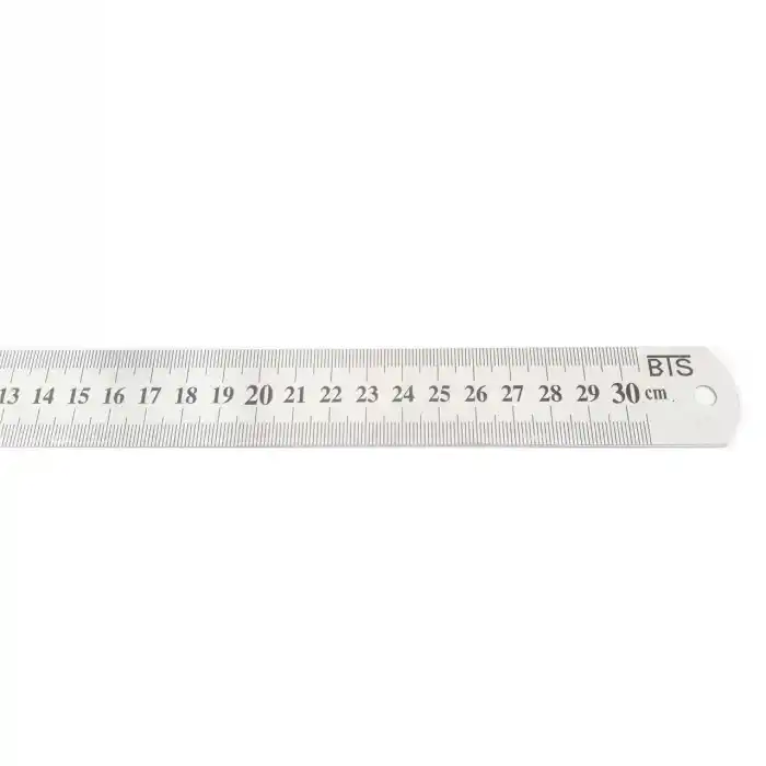 BTS 12251 Çelik Cetvel 15 cm 12 mm
