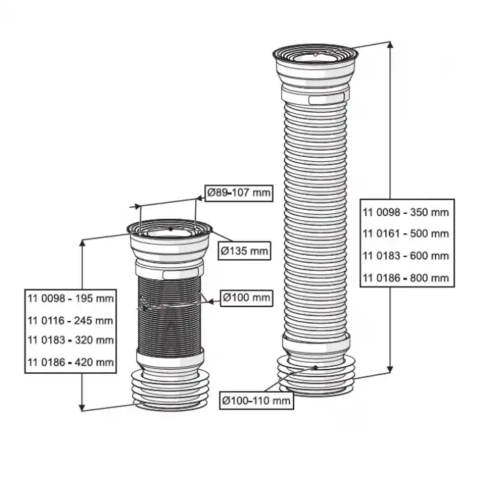ÇELİK TELLİ KÖRÜKLÜ KADA Q100 x 500 mm