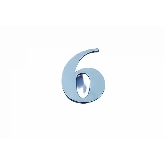 Cemax Villa Boy 6 Rakamı 8,5 cm Yapışkanlı