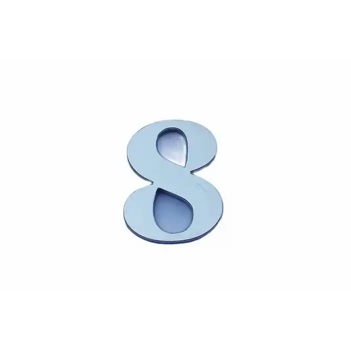 Cemax Villa Boy 7 Rakamı 8,5 cm Yapışkanlı