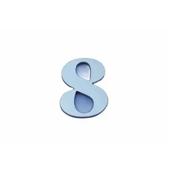 Cemax Villa Boy 8 Rakamı 8,5 cm Yapışkanlı