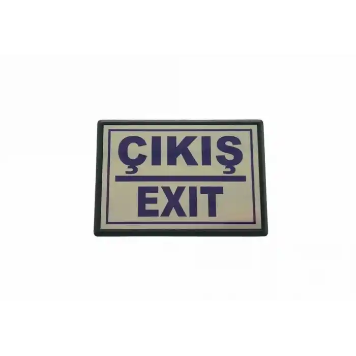Cemax Yönlendirme Büyük Çıkış (Exit) 13X8,5 cm