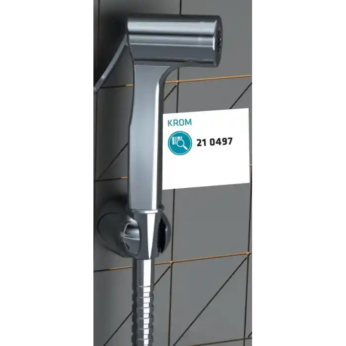 CONSOLATUS PASLANMAZ ÇELİK HORTUMLU TAHARETMATİK (KROM).