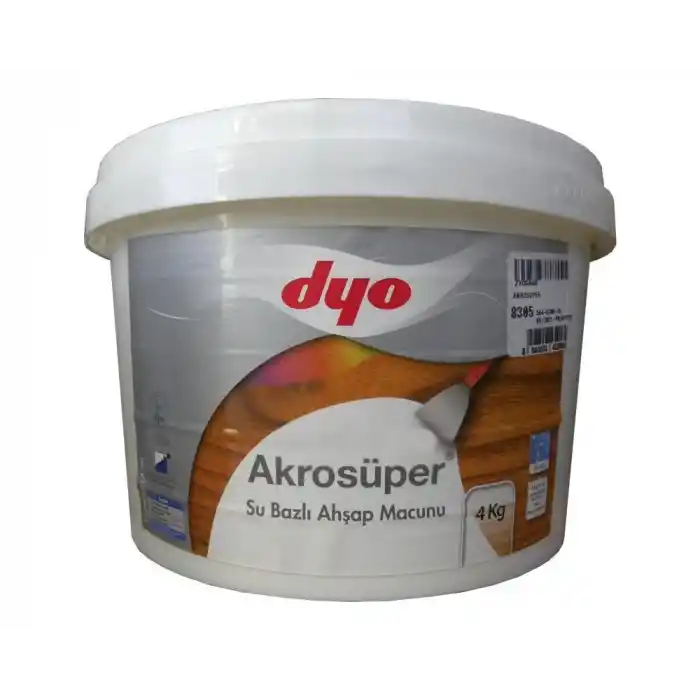 Dyo Akrosüper Ahşap Macunu 4 Kg