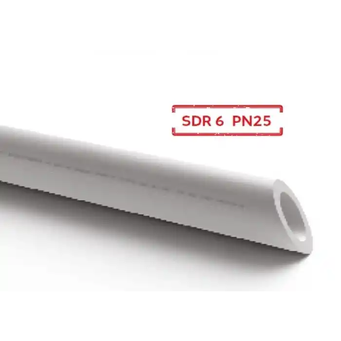 EGE YILDIZ - 20X3.4 SDR 6 EGETHERM BORU BEYAZ PN25