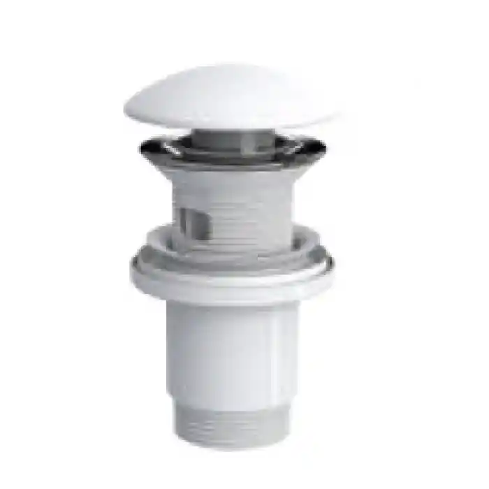 ELIXIR POP UP - SERAMİK BAŞLI MAT BEYAZ (TAŞMA DELİKLİ - ABS GÖVDE)