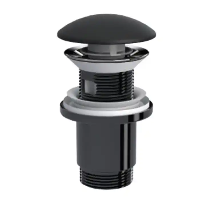 ELIXIR POP UP - SERAMİK BAŞLI MAT SİYAH (TAŞMA DELİKLİ - ABS GÖVDE)