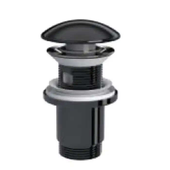 ELIXIR POP UP - SERAMİK BAŞLI PARLAK SİYAH (TAŞMA DELİKLİ - ABS GÖVDE)