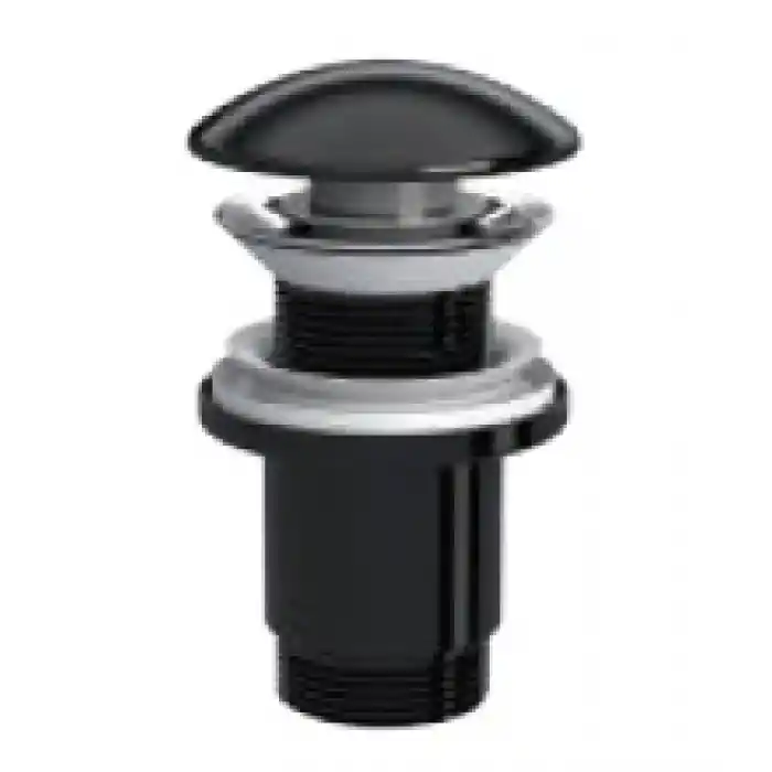 ELIXIR POP UP - SERAMİK BAŞLI PARLAK SİYAH (TAŞMA DELİKSİZ - ABS GÖVDE)