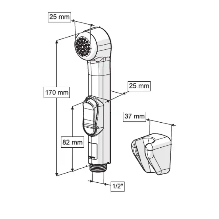 ELİXİR TAHARETMATİK BAŞLIK (KROM)