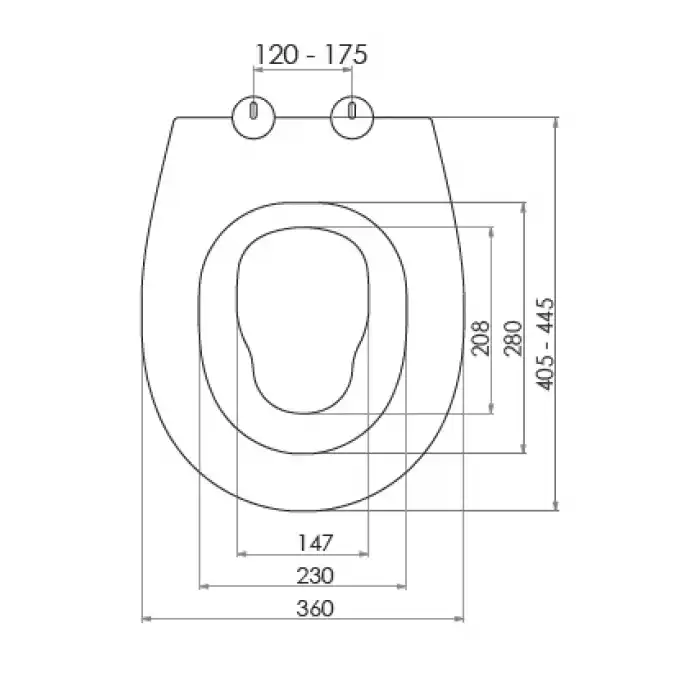NKP - FAMILY (ÇOCUK ADAPTÖRLÜ) KLOZET KAPAĞI (YAVAŞ KAPANAN - ÜSTTEN SIKMALI)