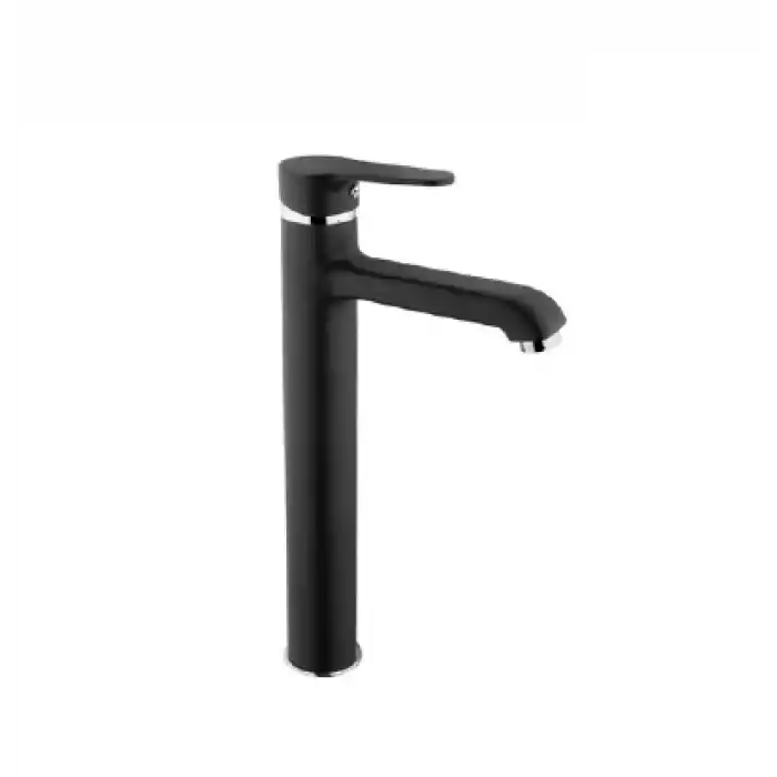 FİLYOS ÇANAK LAVABO BATARYASI SİYAH