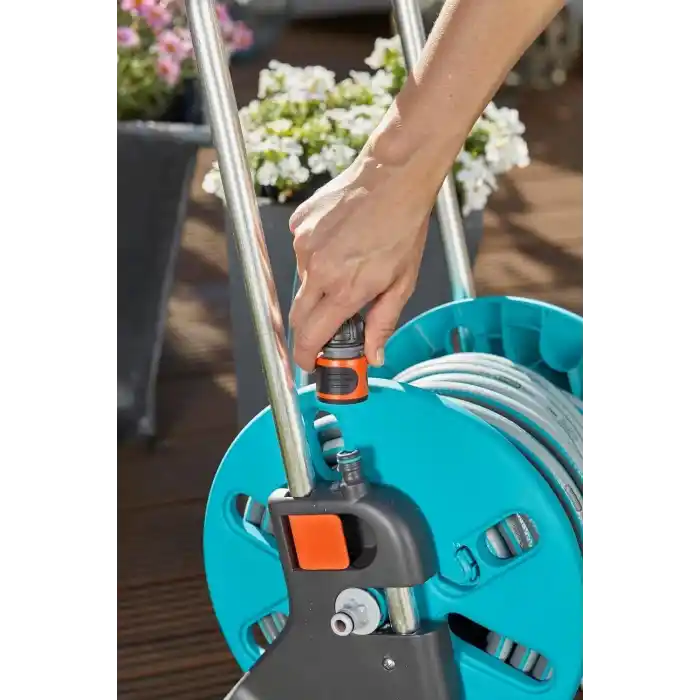 Gardena 18502-20 Hortum Arabası CleverRoll S Set