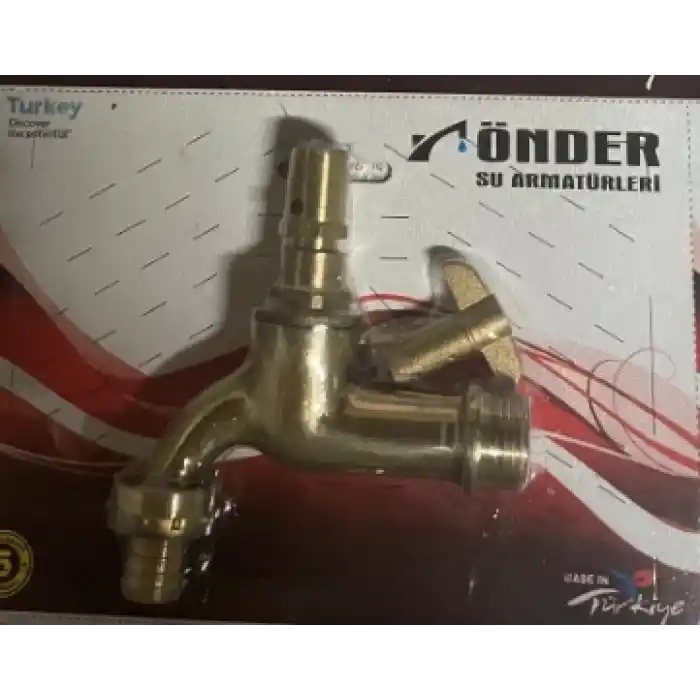 GCL - ANAHTARLI SARI MUSLUK 1/2