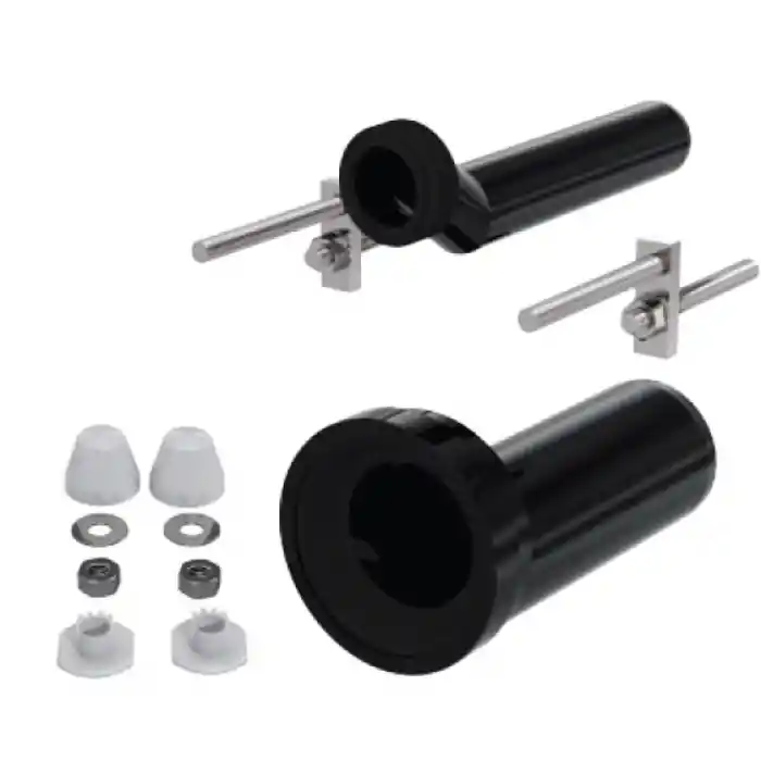 GÖMME REZERVUAR EKSANTRİK ASMA KLOZET MONTAJ KİTİ - 25 mm KAÇIK