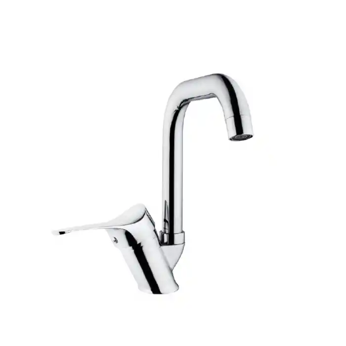 İDİL MİX KUĞU LAVABO BATARYASI ( L BORULU - Q40 KARTUŞ - TS EN 817 )