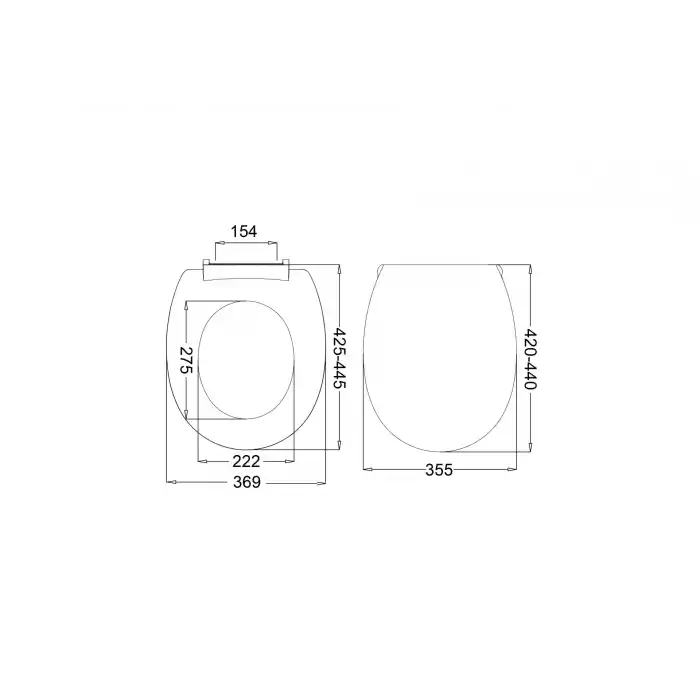 JAPAR - Efes Klozet Kapak Duroplast