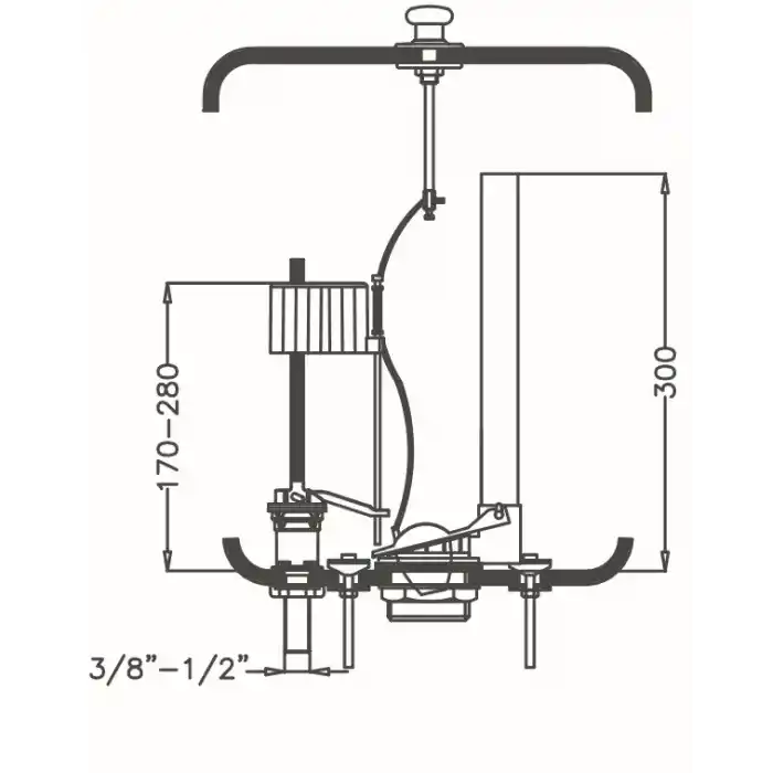 JAPAR - Karadeniz Çekmeli İç Takım (krom çekme butonu - kutulu)