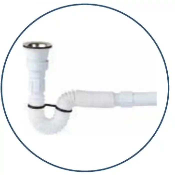 JAPAR - Körüklü Lavabo Sifonu Q32