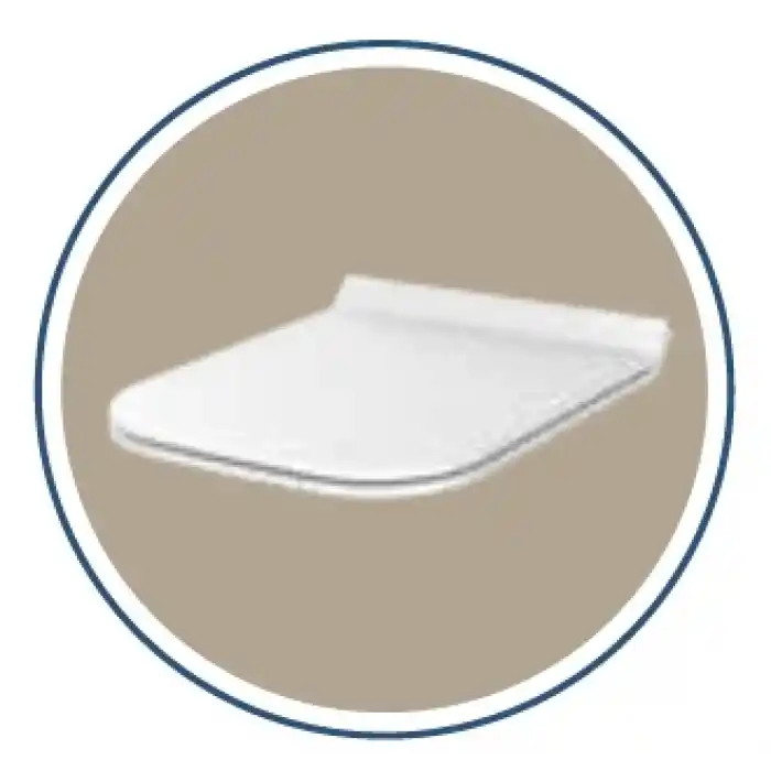 JAPAR - Perfect Slim Klozet Kapak Duroplast ( Yavaş Kapanan )