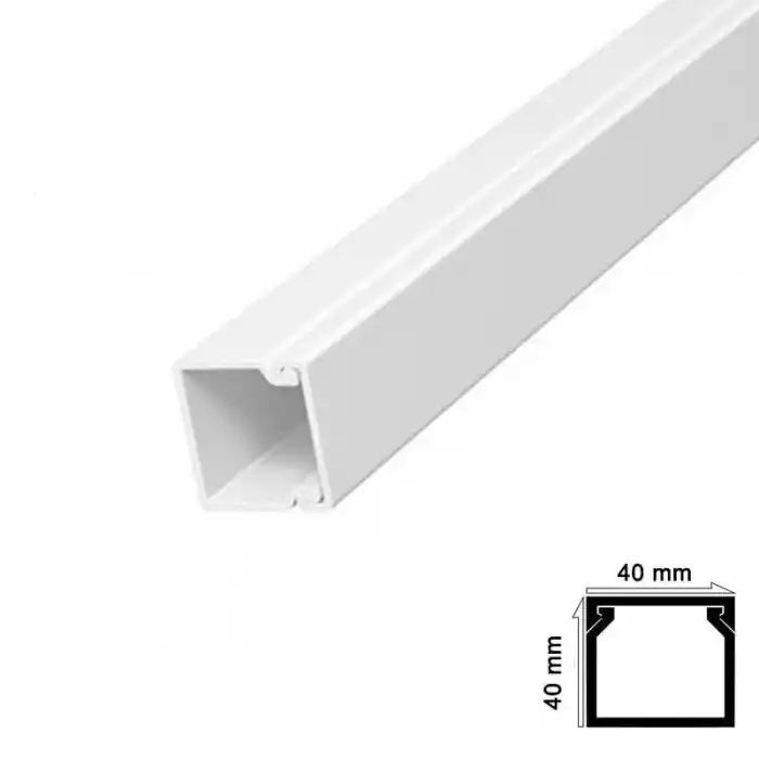Kablo Kanalı 40x40 mm 2 Metre