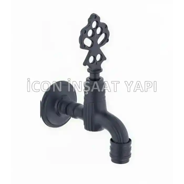 LPD - 1/2 PERLATÖRLÜ OSMANLI MUSLUĞU SİYAH