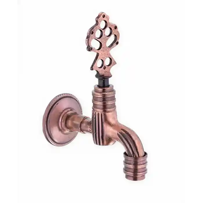 LPD - 1/2 PERLATÖRLÜ OSMANLI MUSLUĞU TAM BAKIR