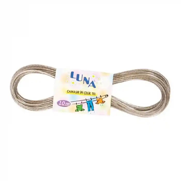 Luna Çamaşır İpi Çelik Tel 10 Metre