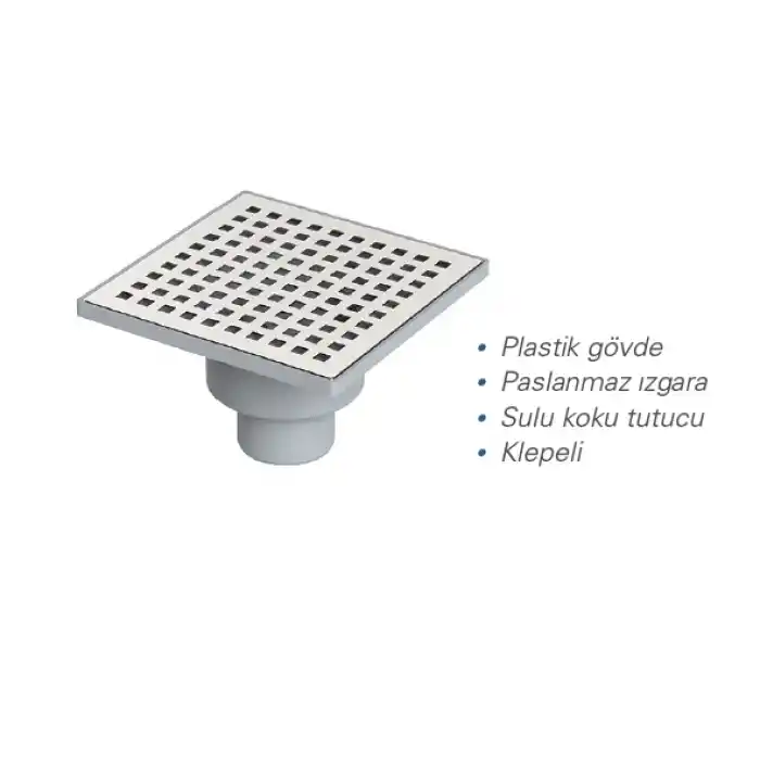 MAXİFLOW - LINE 15X15 50 LİK ALTTAN YER SÜZGECİ