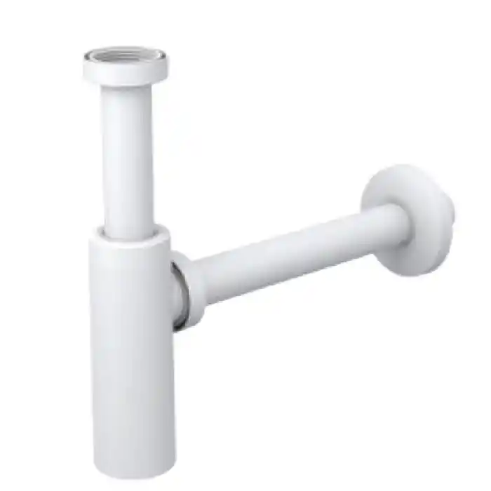 MOON AYARLANABİLİR SİFON - MAT BEYAZ - ABS (MAX. 250 mm)
