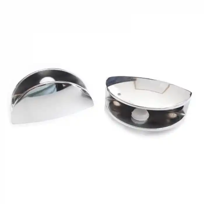 Oval Krom Etejer Camı Tutucu Takımı