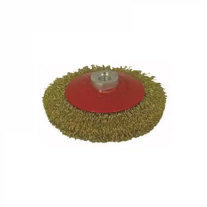 Partner 03033 M14 Vidalı  Sarı Telli Fırça 125 mm