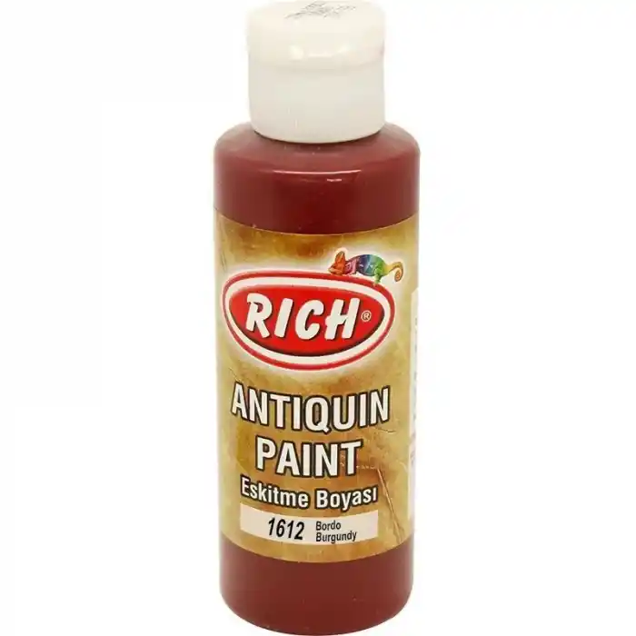 Rich 1602 Bordo 120 ml Eskitme Ahşap Boyası