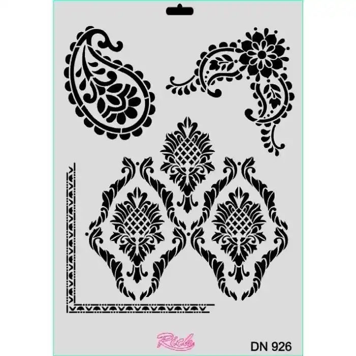 Rich Dantel Seri DN-926 Stencil 35x25 cm