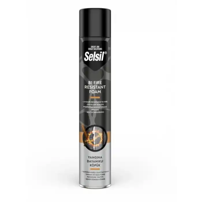 Selsil B1 Yangına Dayanıklı Köpük 750 ml