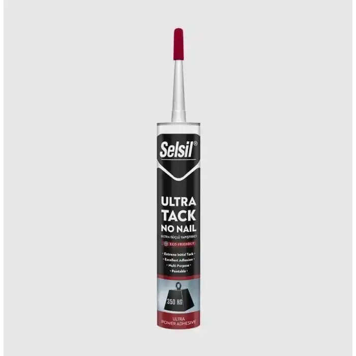 Selsil Hibrit Ultra Tack Yapıştırıcı 290 ml Beyaz