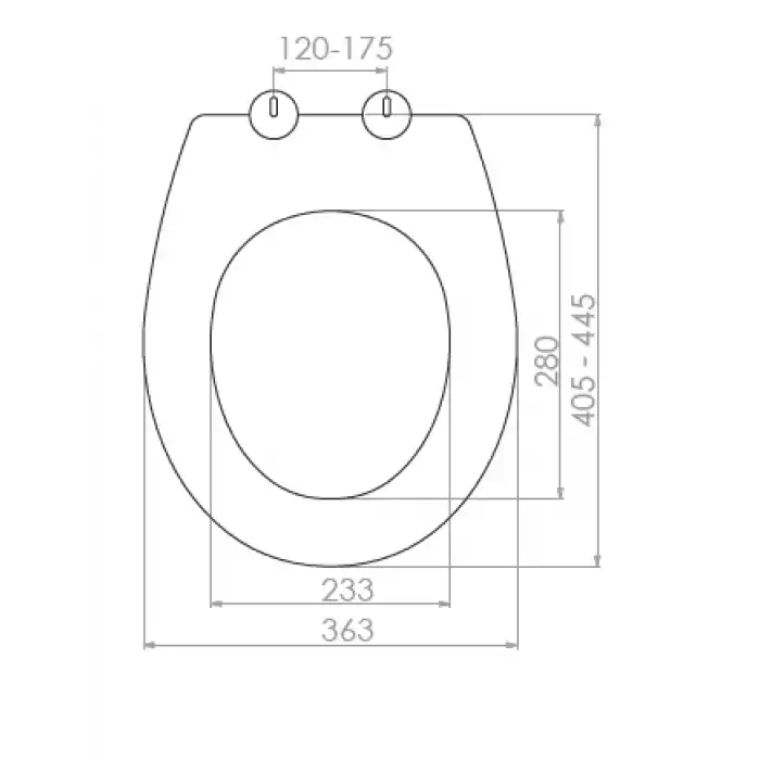 NKP - SLİM SMART KLOZET KAPAĞI (YAVAŞ KAPANAN - ÜSTTEN SIKMALI)