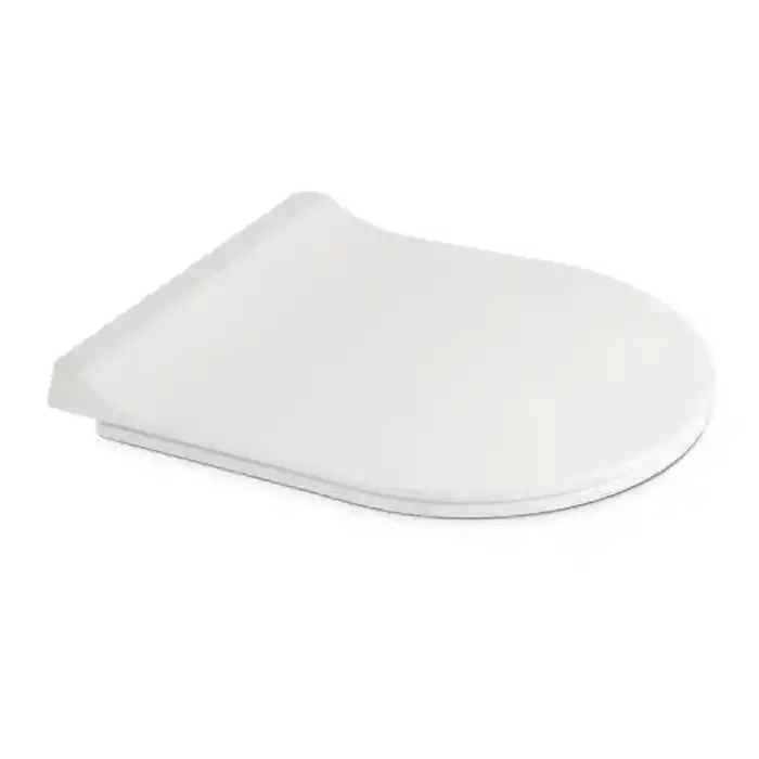 NKP - SOLID KLOZET KAPAĞI (YAVAŞ KAPANAN - METAL MENTEŞELİ - ÜSTTEN SIKMALI)