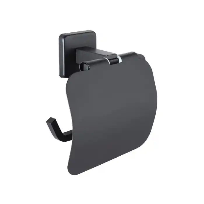 TEMA - KARE PLUS TUVALET KAĞITLIĞI (MAT SİYAH - KAPAKLI)