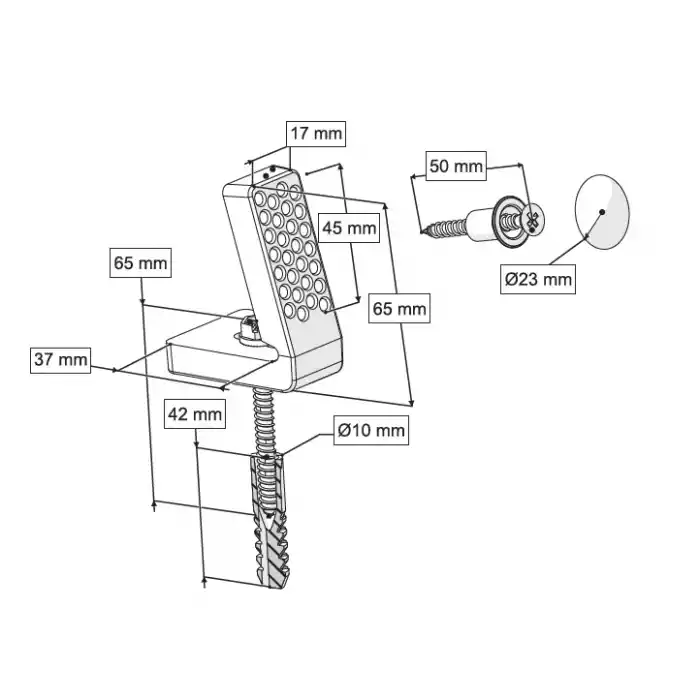 UZUN  L  ÇEKTİRMELİ MONTAJ SETİ