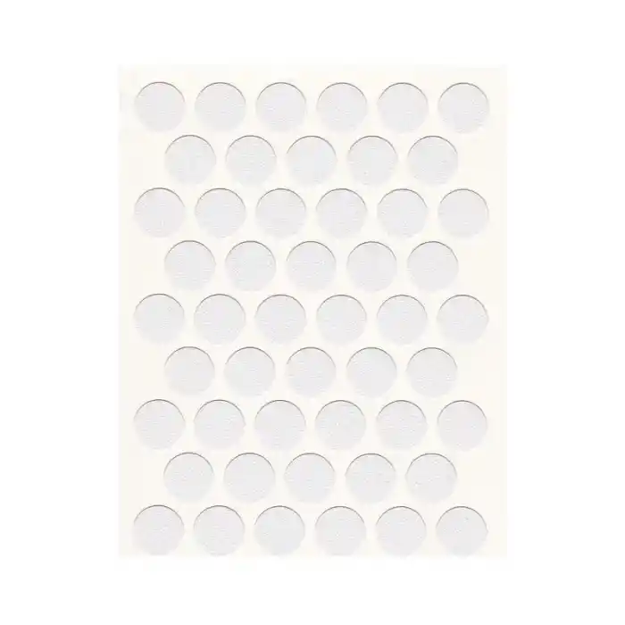 Yapışkanlı Vida Tapası (Beyaz) 10 mm
