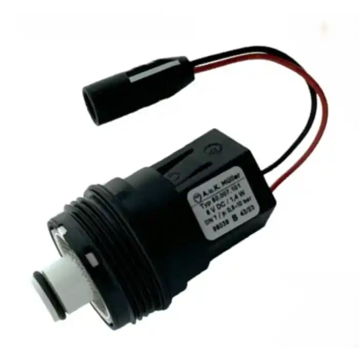 Yeni Selenoid Valf Ve Sıkma Somunu (Siyah) - Vitra