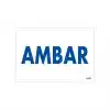 Amabar Uyarı Levhası 17,5x25 KOD:1652